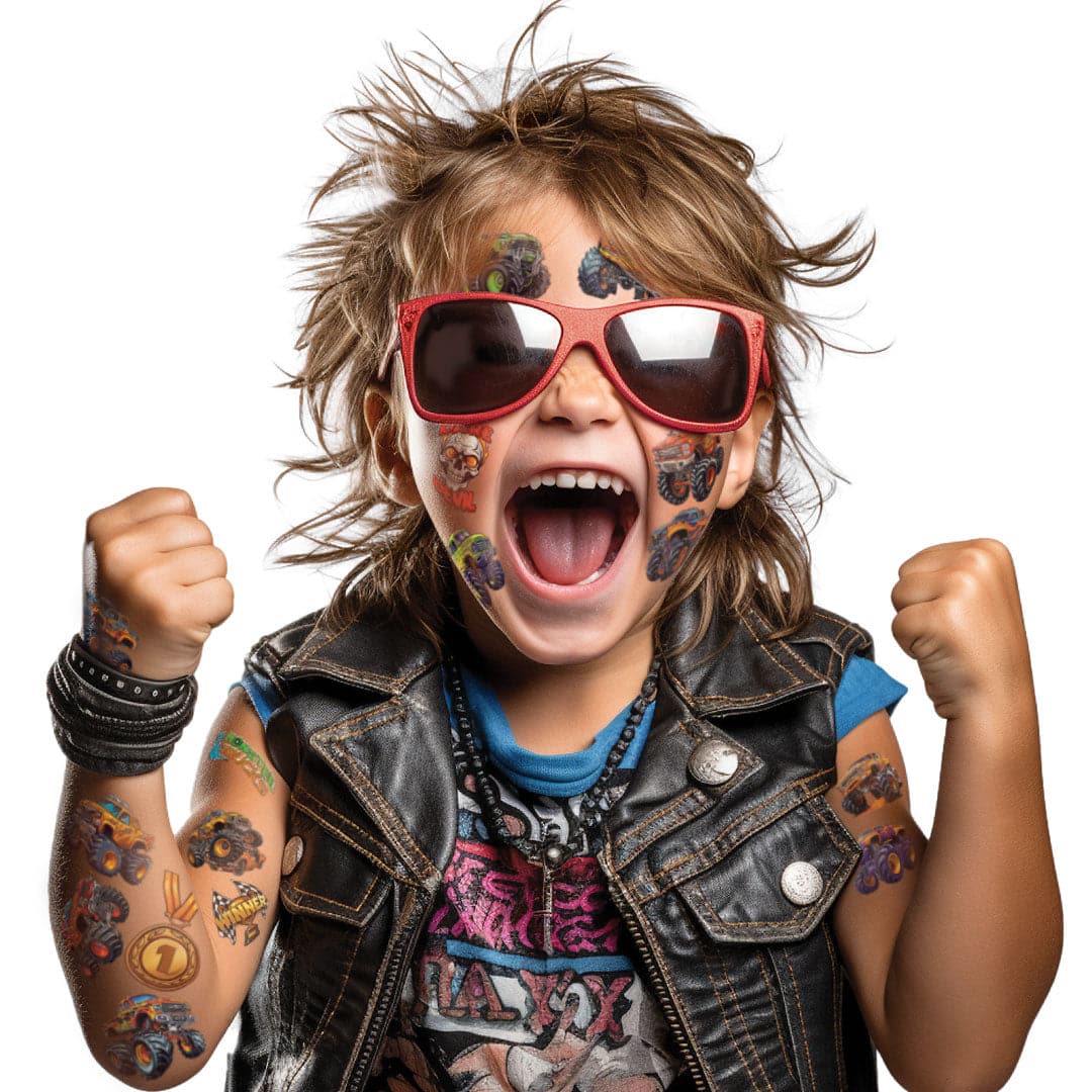 Monster Trucks Tattoo Pouch by Savvi