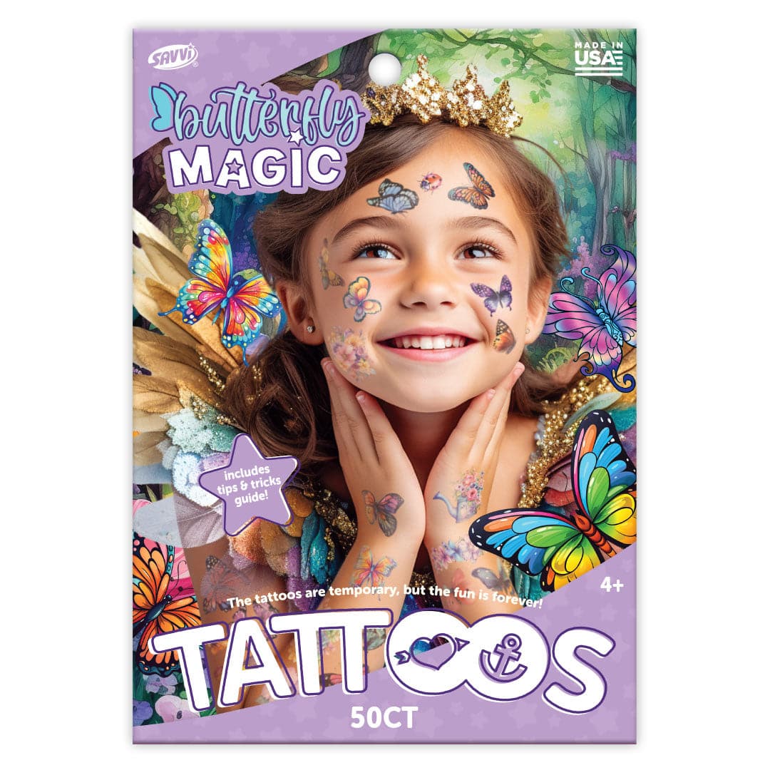 Butterfly Tattoo Pouch by Savvi