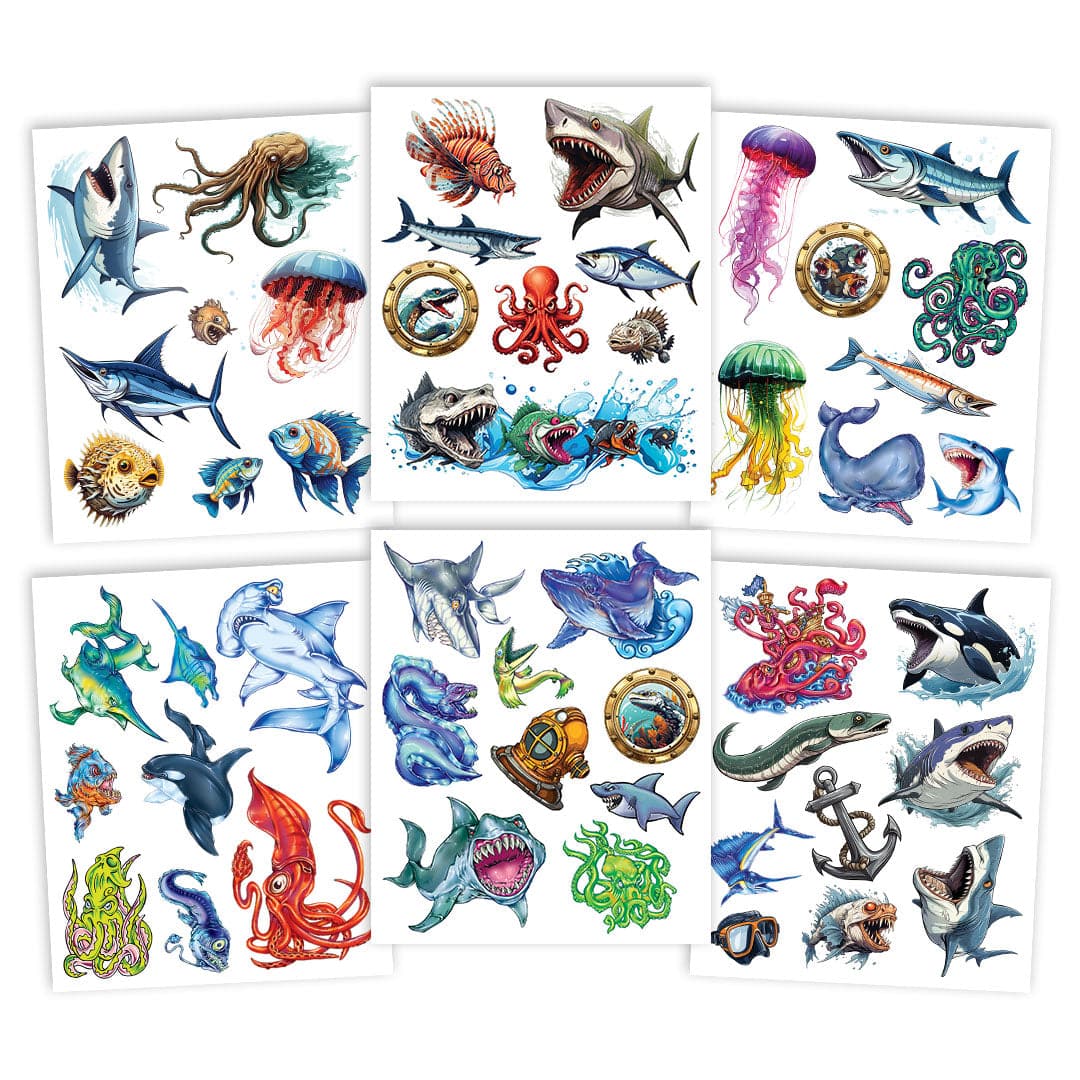 Sea Creature Tattoo Pouch by Savvi