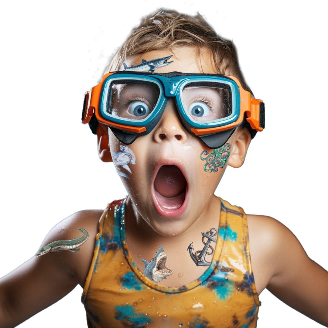 Sea Creature Tattoo Pouch by Savvi