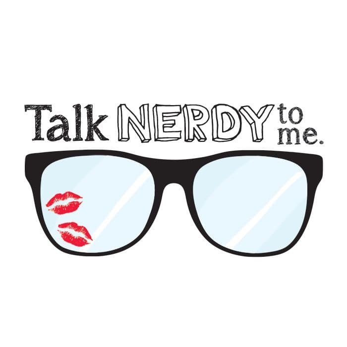 Talk Nerdy To Me Temporary Tattoo