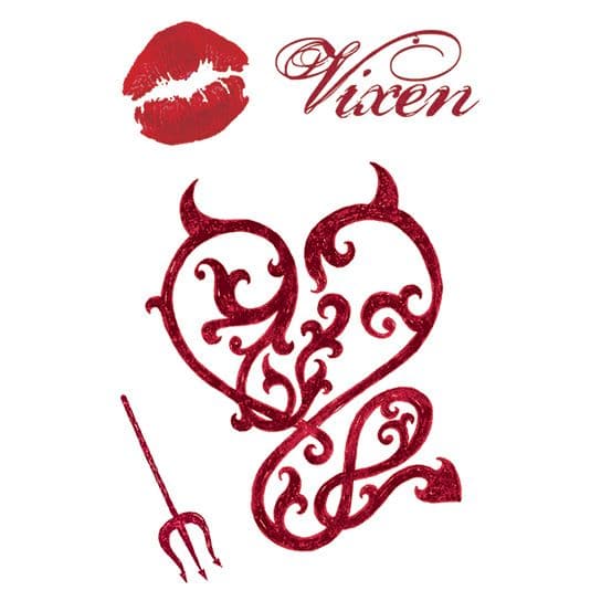 Naughty Angel Temporary Tattoo