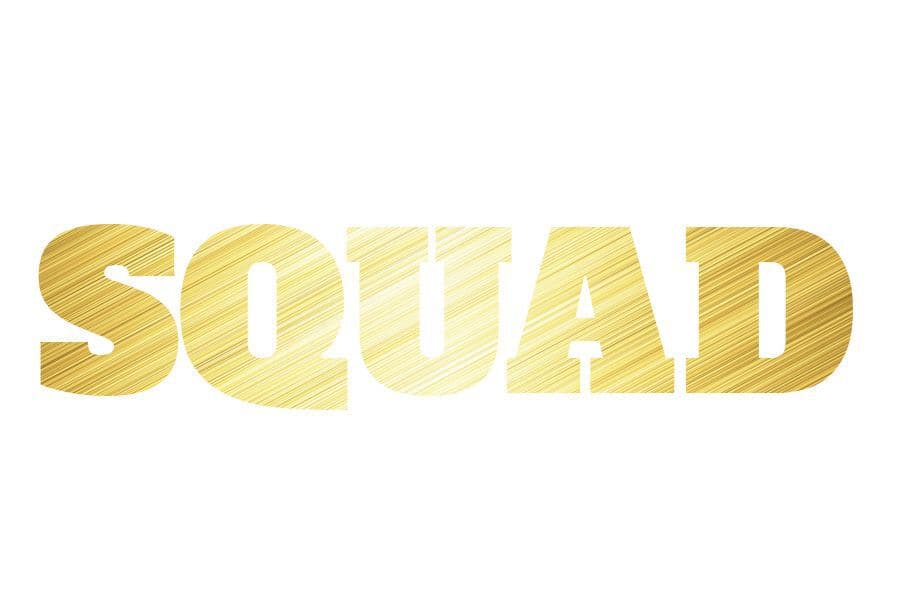 Metallic Squad Temporary Tattoo