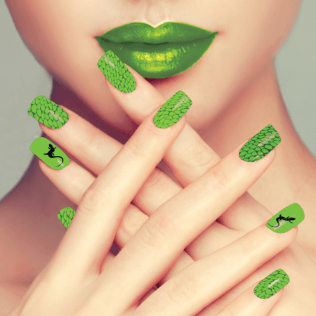 Manic Panic Electric Lizard Nail Tattoos