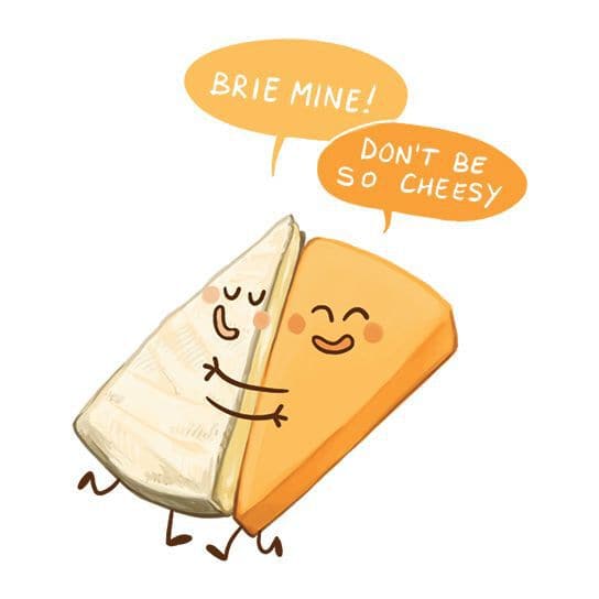 Brie Mine Temporary Tattoo