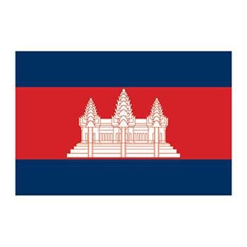 Cambodia Flag Temporary Tattoo