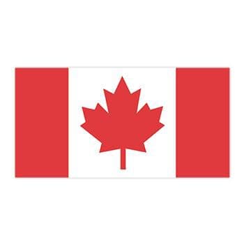 Canadian Flag Temporary Tattoo