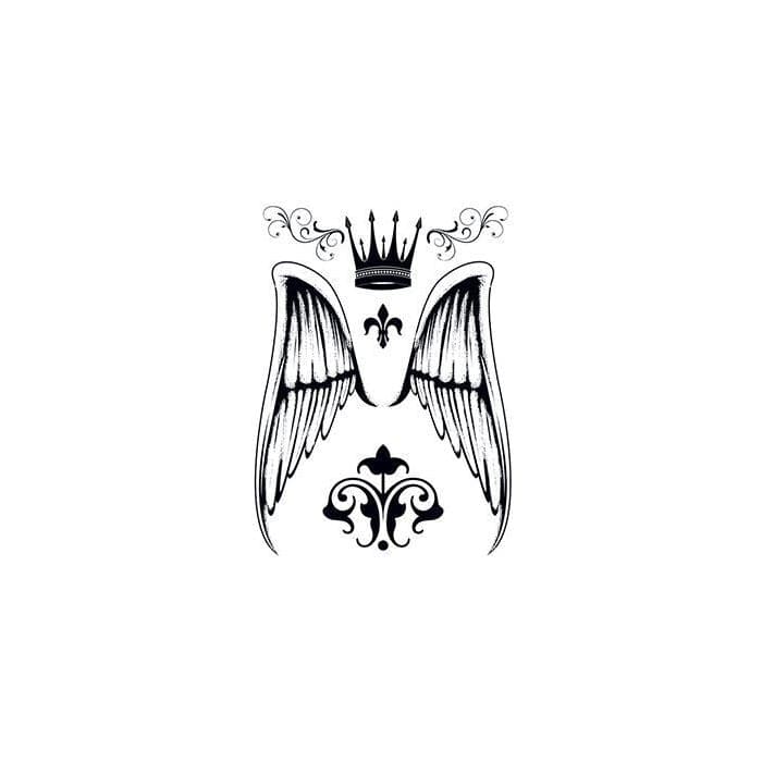 Angel Wings Temporary Tattoo