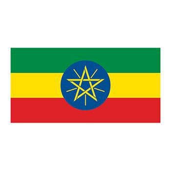 Flag of Ethiopia Temporary Tattoo