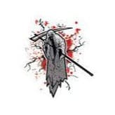 Grim Reaper Temporary Tattoo