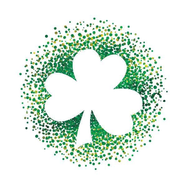 Lucky Shamrock Temporary Tattoo