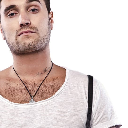 i am hers temporary tatoo