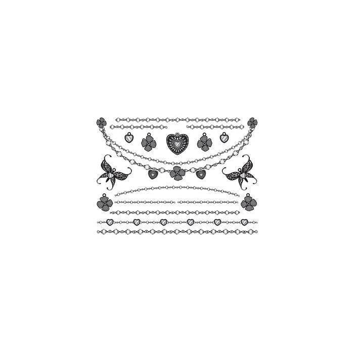 Innocence Temporary Tattoo Jewelry Set
