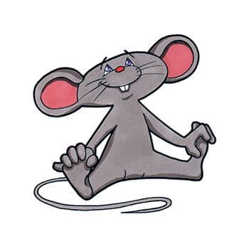 Mouse Temporary Tattoo
