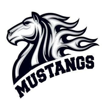 Mustangs Temporary Tattoo