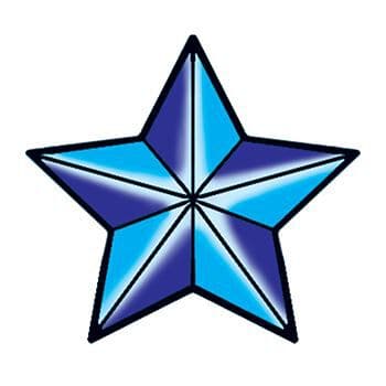 Nautical Star Temporary Tattoo