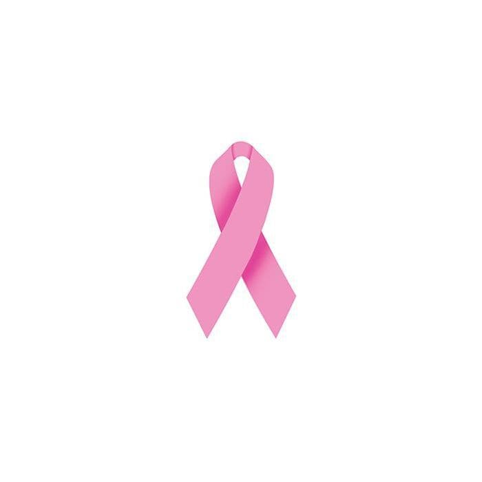 Pink Ribbon Temporary Tattoo
