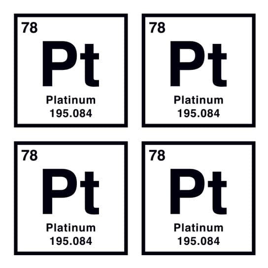 Platinum Temporary Tattoo