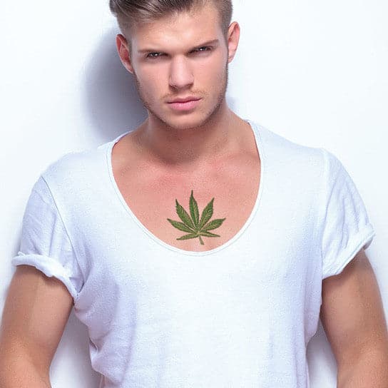 prowling panther temporary tattoo