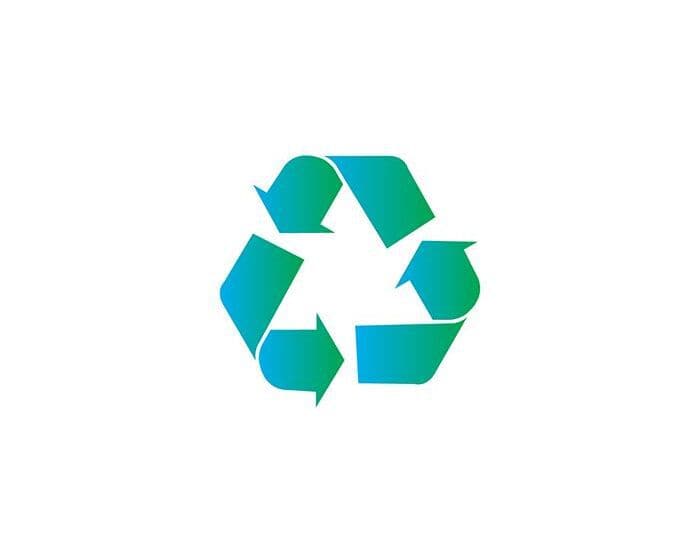 Recycle Arrows Temporary Tattoo