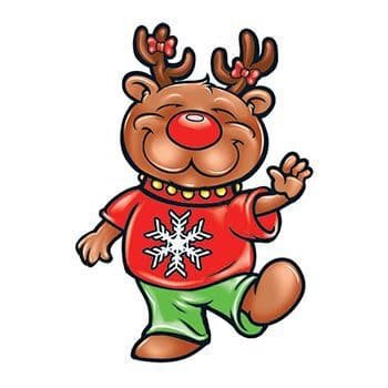 Reindeer Temporary Tattoo