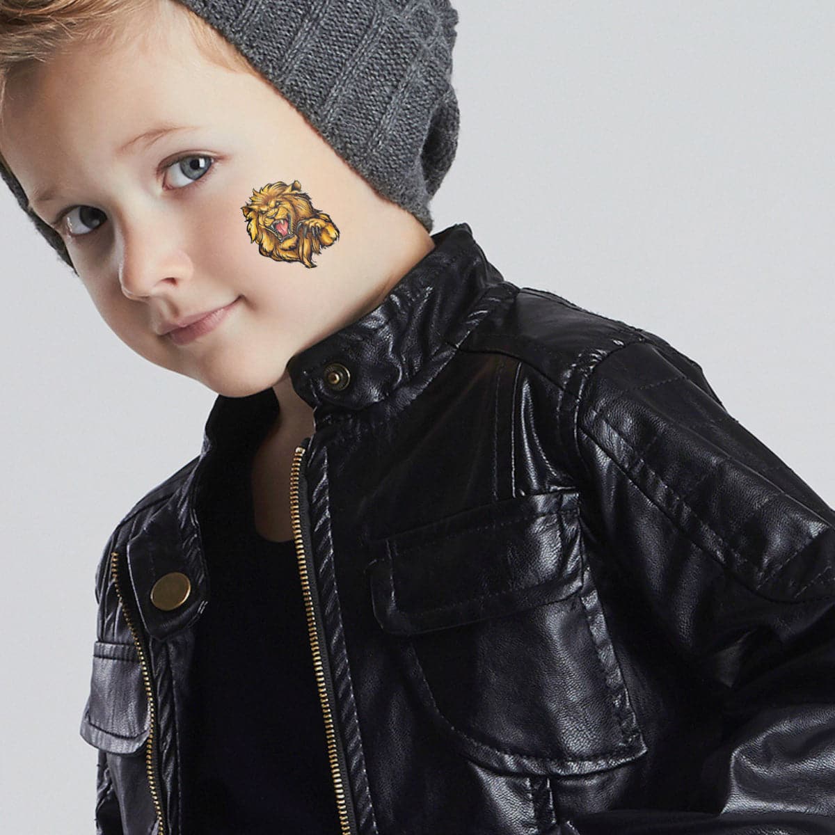 Roaring Lion Temporary Tattoo