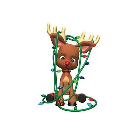 Rudolph Temporary Tattoo