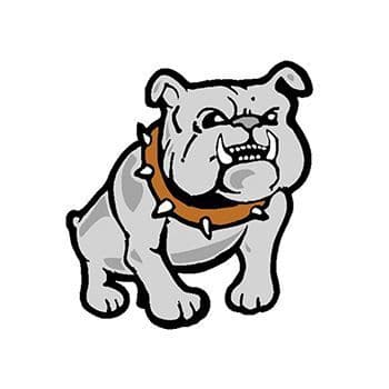 Small Bulldog Temporary Tattoo
