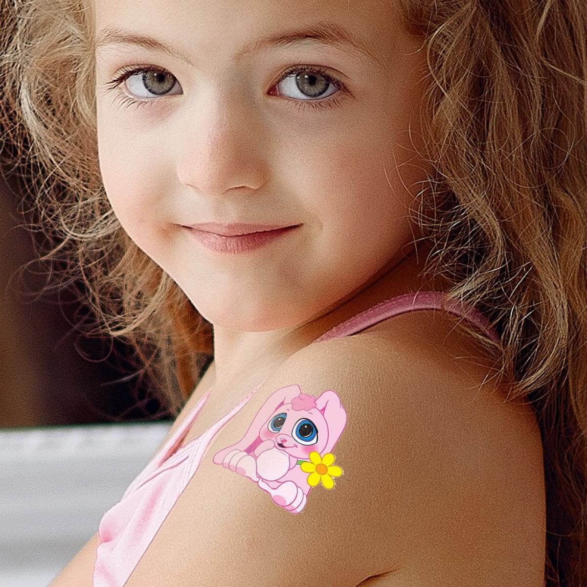 snuggle buddy bunny temporary tattoos