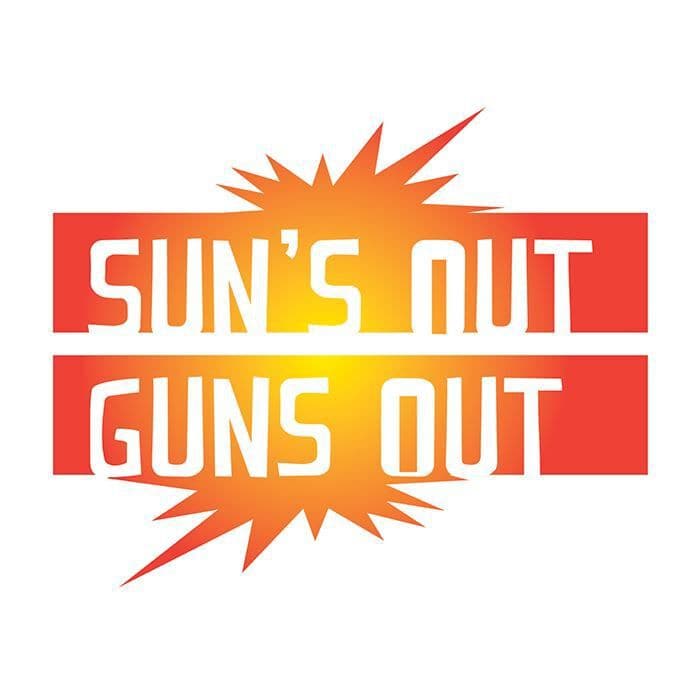 Suns Out Guns Out Temporary Tattoo