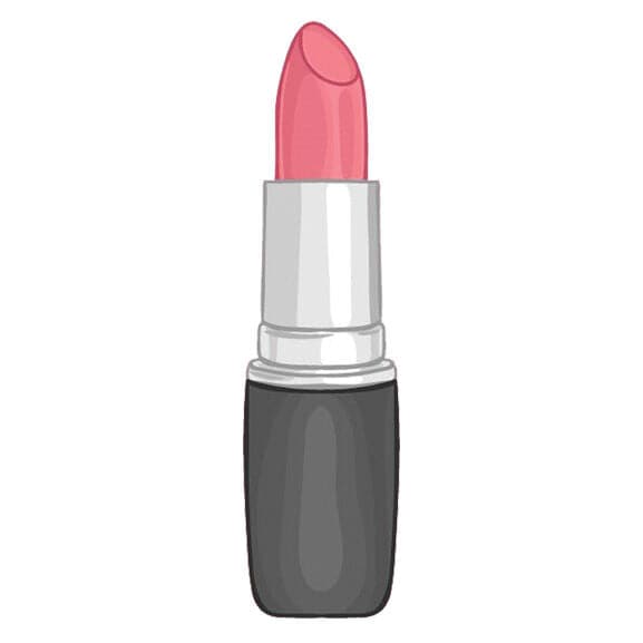 Pink Lipstick Temporary Tattoo