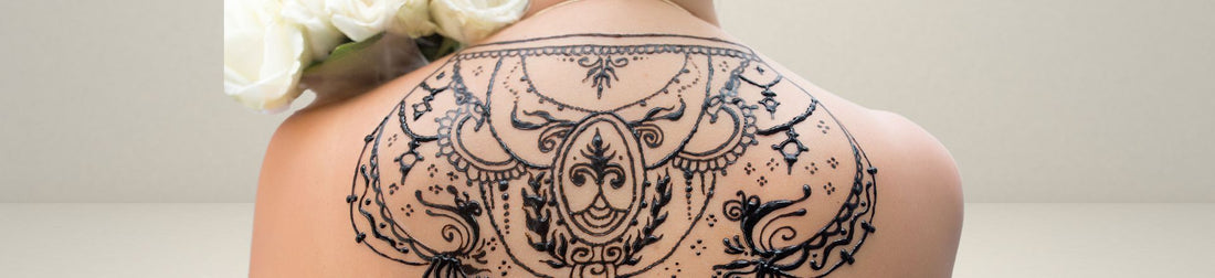  Temporary Tattoo on back