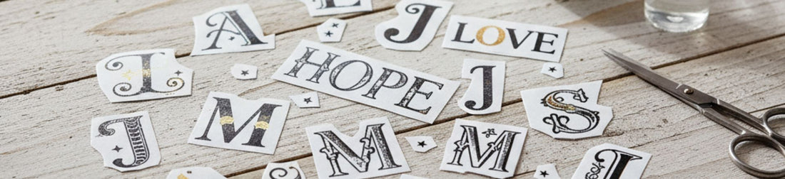 letter temporary tattoos