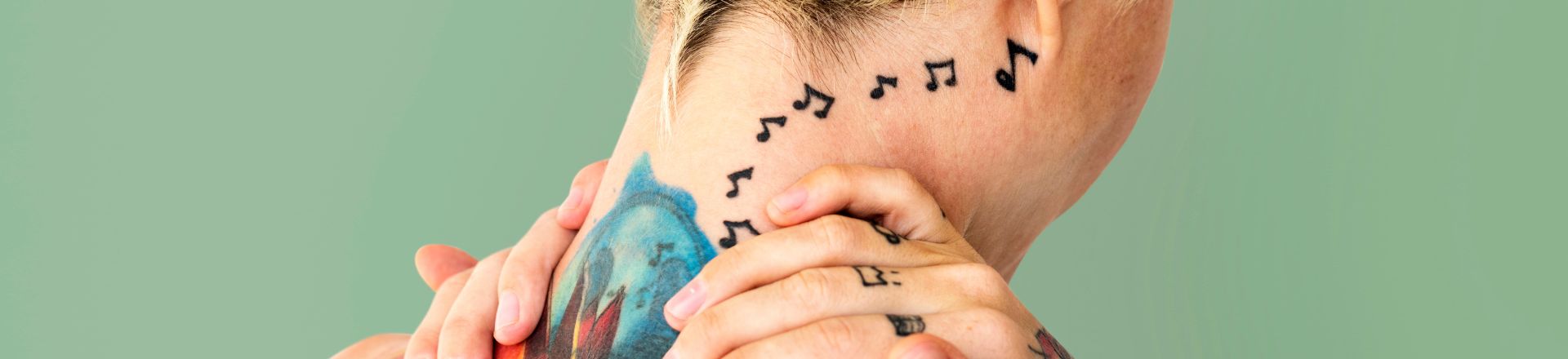 neck temporary tattoos