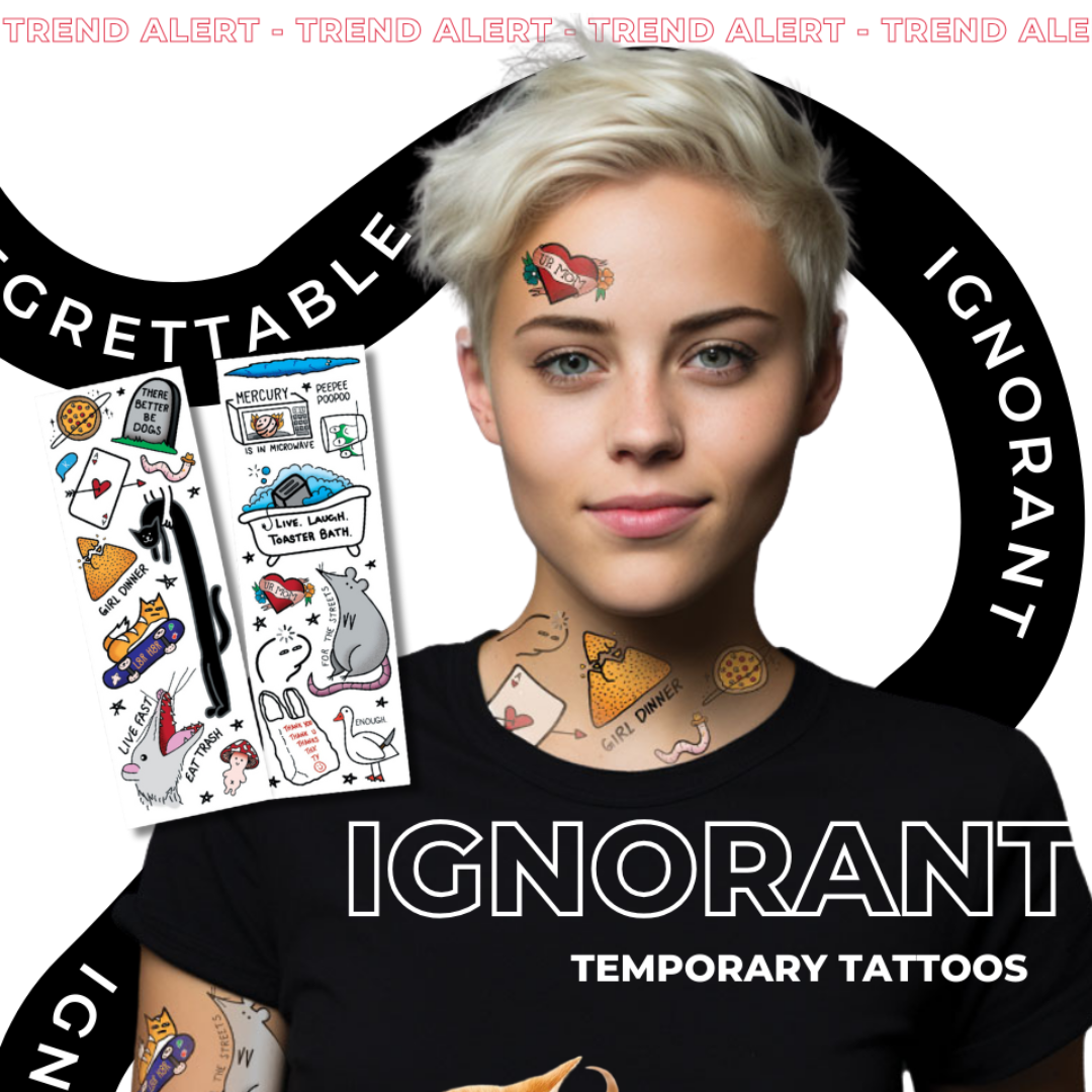 Navigating Ignorant Tattoos with Temporary and Semi-Permanent Solutions