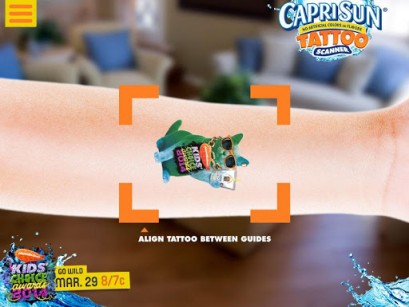 Kraft and Capri Sun Tattoo||Kraft and Capri Sun App|Kraft and Capri Sun App