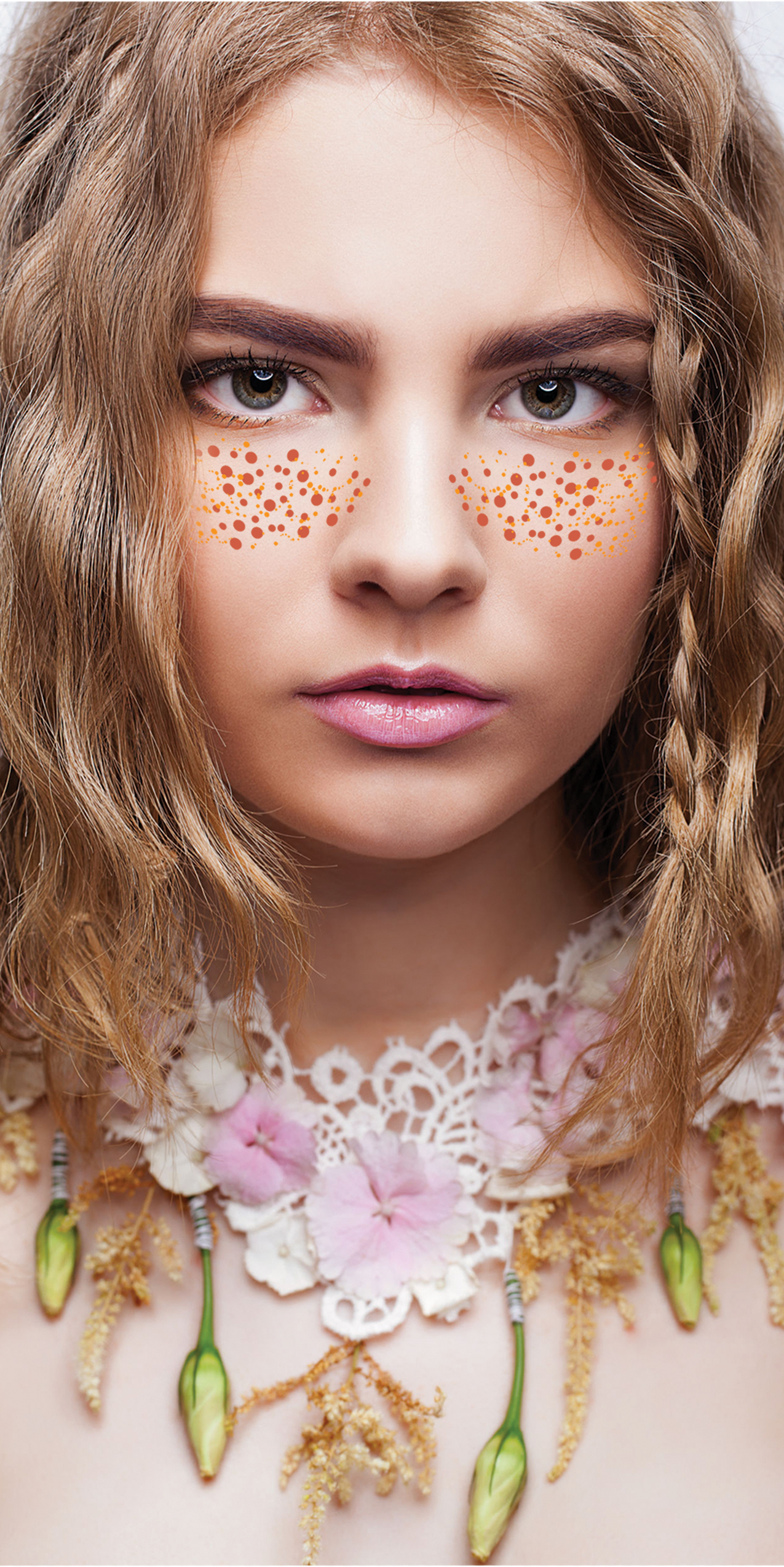 New Metallic Freckle Face Temporary Tattoos