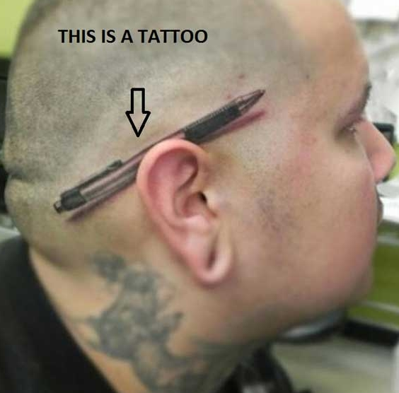 head tattoo fail