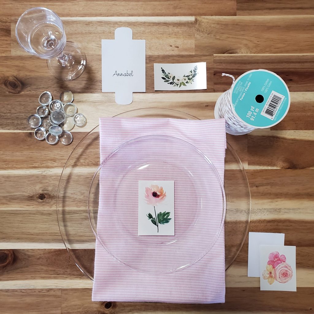 Table setting crafting with tattoos||||||||||||