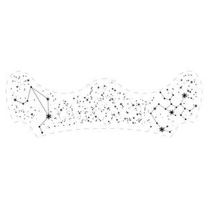 Constellations of Love Freckle Temporary Tattoo