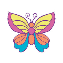 Small Butterfly Temporary Tattoo 1.5 in x 1.5 in