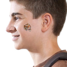 Tiger Head Temporary Tattoo 1.5 in x 1.5 in
