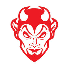 Red Devil Temporary Tattoo 1.5 in x 1.5 in