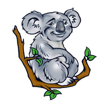 Koala Temporary Tattoo 2 in x 2 in