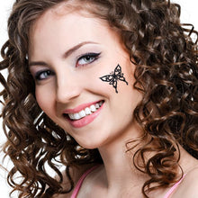 Heart Tribal Butterfly Temporary Tattoo 2 in x 2 in