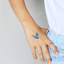 Galaxy Butterfly Temporary Tattoo 2.5 in x 2.5 in