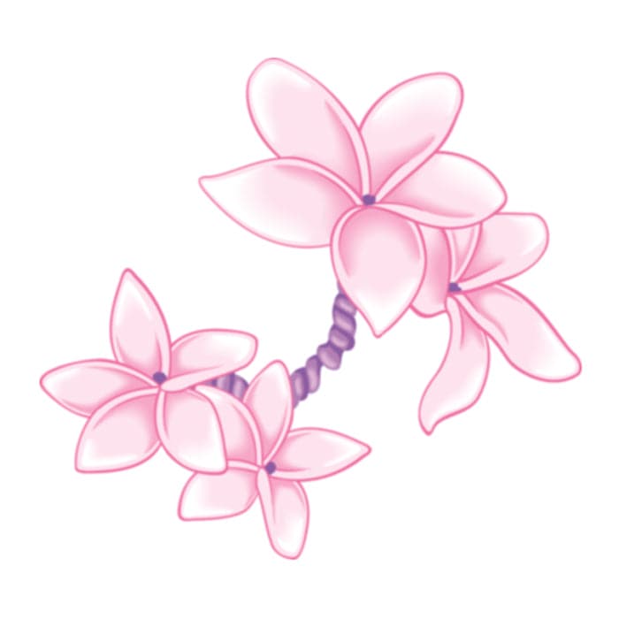 Cherry Blossom Temporary Tattoo 2 in x 2 in
