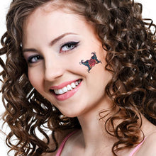 Rose with Tribal Wings Temporary Tattoo 2 in x 2 in