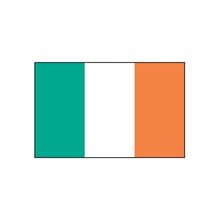 Ireland Flag Temporary Tattoo 2 in x 1.5 in