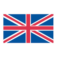 United Kingdom Flag Temporary Tattoo 2 in x 1.5 in